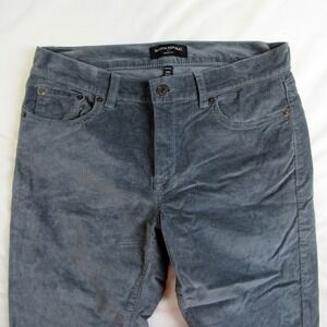 Banana Republic Pants Gray Cordless Corduroy Skinny Fit Women's Size 4